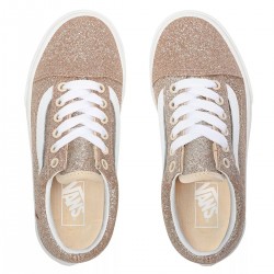VANS Shoes “Old Skool” (Glitter) Amberlight/True White